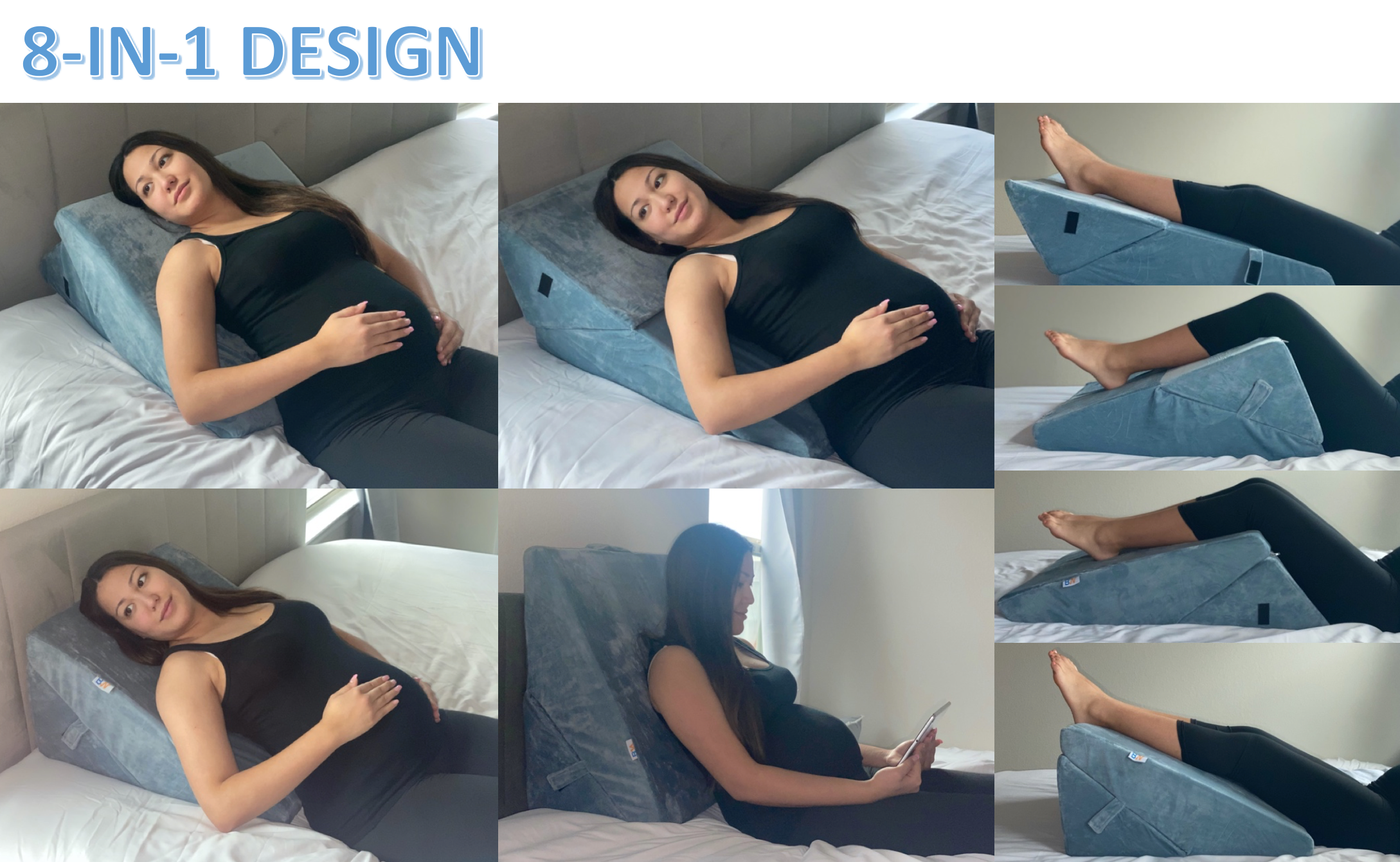Adjustable Memory Foam Wedge Pillow - Baldoni Neuromodulation